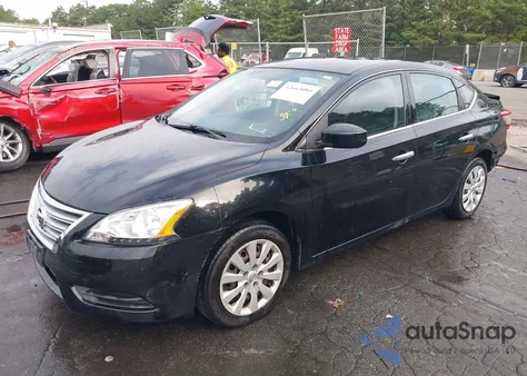 2014 Nissan Sentra Sv from USA, damaged, VIN 3N1AB7AP2EY203250